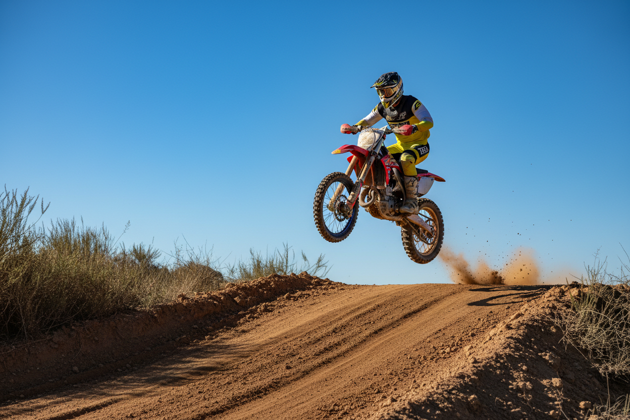 Dirt Bike Jumping